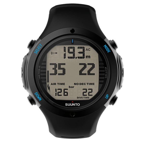 Декомпрессиметр Suunto D6i Novo Black Черный