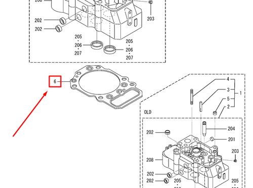37501-12200 GASKET, HEAD