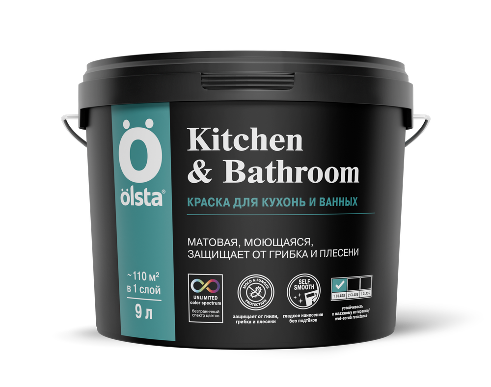 OLSTA KITCHEN&BATHROOM Краска для ванной и кухни