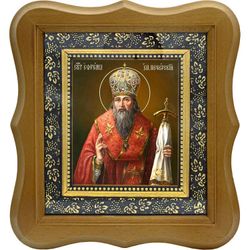 Ефрем Печерский, Переяславский, преподобный епископ. Икона на холсте.