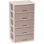 Комод "Колорит" 5-ти секцион. широкий (бежевый)