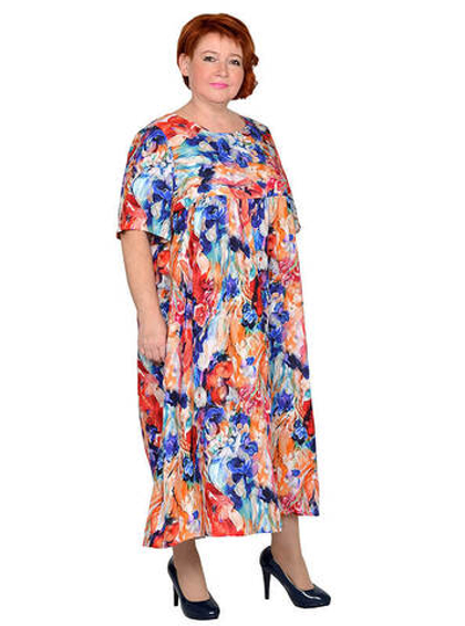 Платье из штапеля Импрессионизм