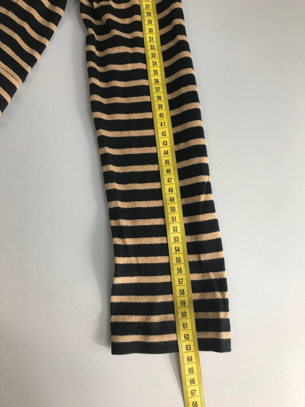 Жакет в полоску, визуально на 44 размер