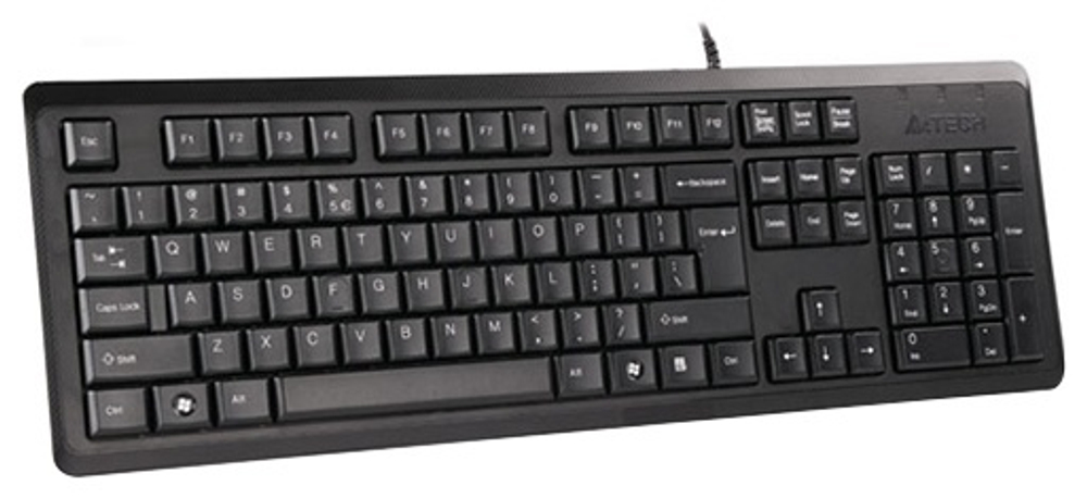 Клавиатура A4Tech KR-92 USB черный