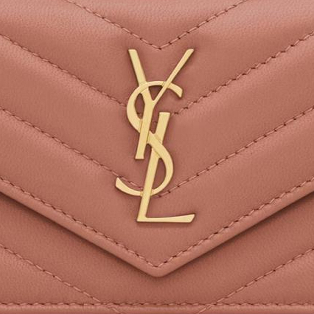 Картхолдеры и кошельки SAINT LAURENT YSL LE CASSANDRE Logo, 612808-AAA44-5922