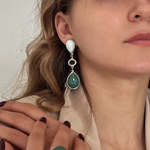 Серьги Possebon Madre, Q.Verde A0585.1.17 S