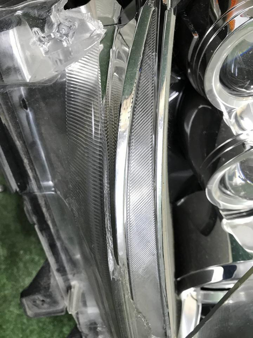 Битая Фара правая Lexus GX 2 (2013-2019) LED