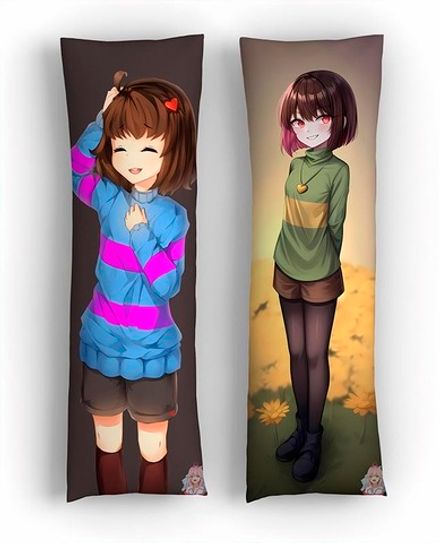 Дакимакура Фриск и Чара