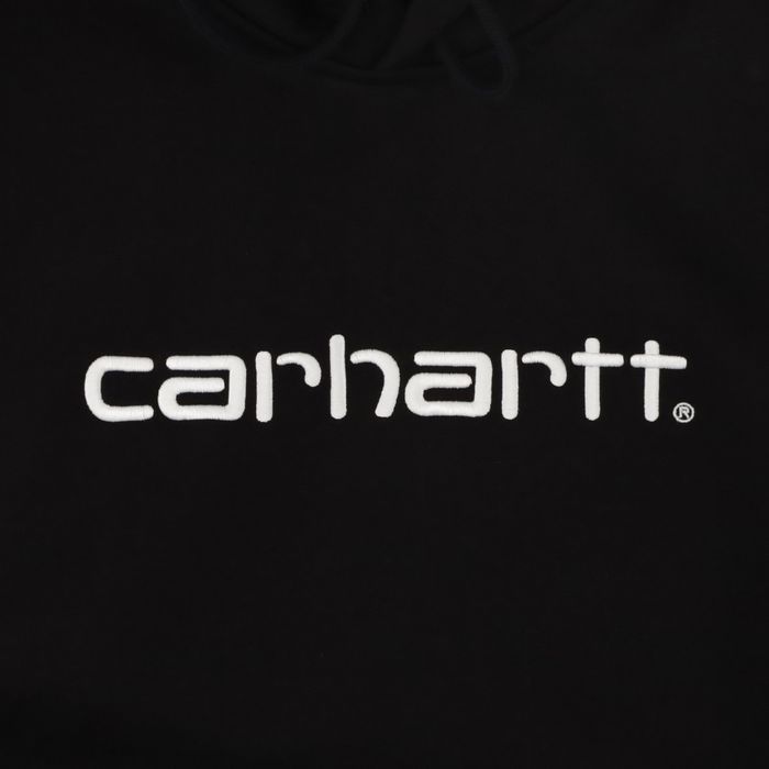 Толстовка мужская Carhartt WIP Hooded Sweatshirt артикул:I030230_black - купить в магазине Дайс