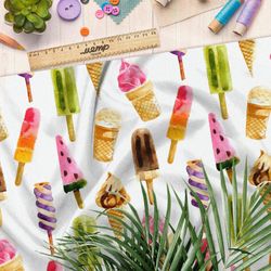 Ткань муслин мороженное