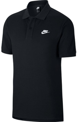 Теннисное поло Nike Sportswear Polo - black/white