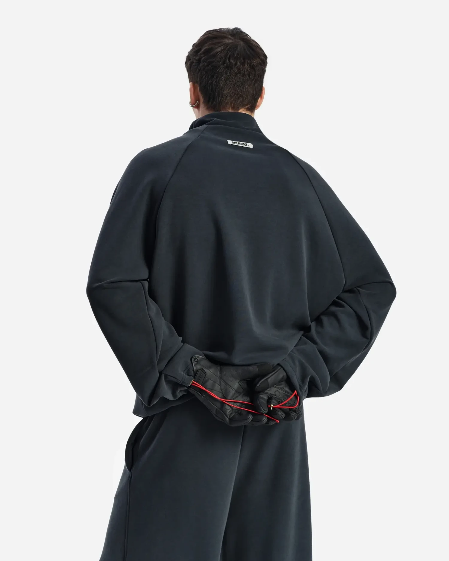 Брюки из модала черные