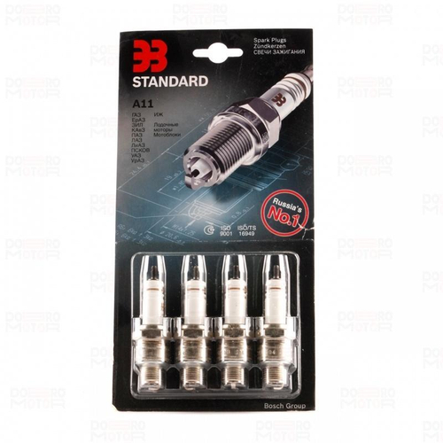 Свечи ЭЗ в блистере A 11 Г-ль, УАЗ, ЗИЛ Энгельс