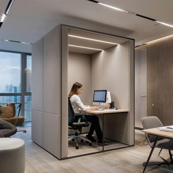 Акустические кабины для офиса: комфорт и продуктивность сотрудников