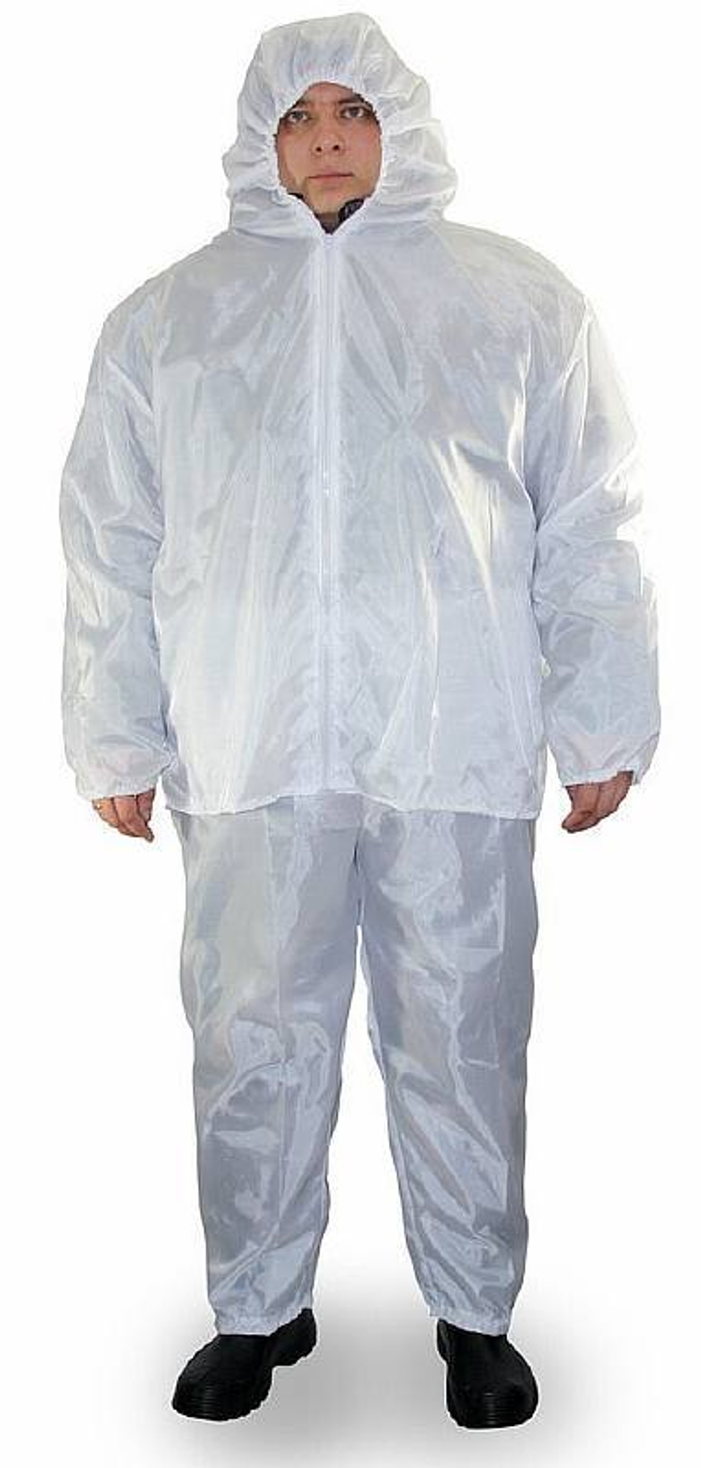 Масхалат белый на молнии