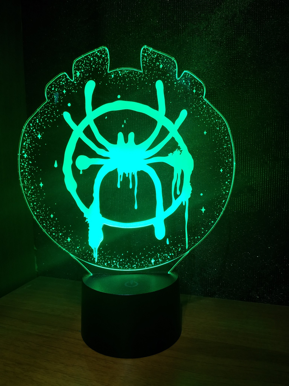 Светильник "Знак Человека - Паука" (Spider - Man)