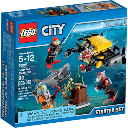 LEGO City: Набор Исследование морских глубин для начинающих 60091