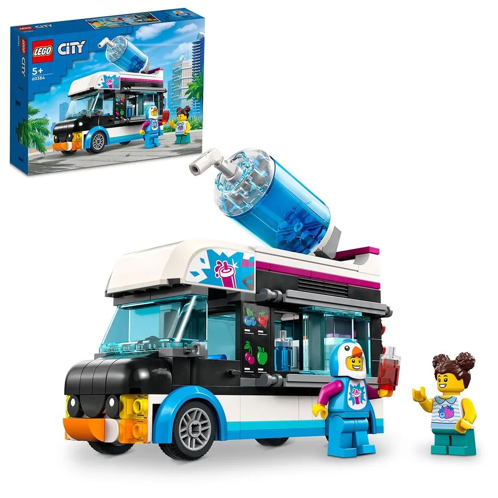 Конструктор LEGO City 60384 Веселый фургон пингвина
