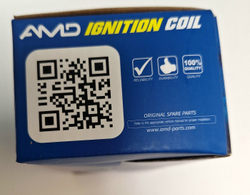 429_ Катушка зажигания Amd арт. AMD.EL435 ш/к 8801735018351