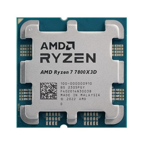 Процессор AMD Ryzen 7 7800X3D Raphael, AM5, 4200Mhz, L3 96Mb, OEM (100-000000910)