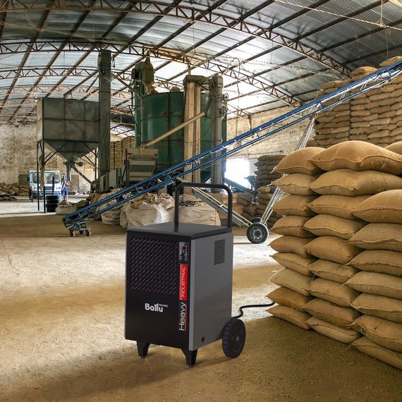 Осушитель воздуха промышленный мобильного типа Ballu BDI-50L — (6)