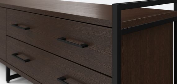 Тумба ТВ 2Д2Я венге