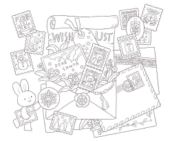 [Vol.4] Rabbit's Fairy Tale Fantasy. Coloring Book