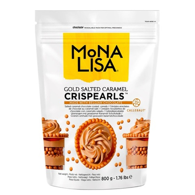 Шоколадные хрустящие шарики соленая карамель "Mona Lisa" 800 гр