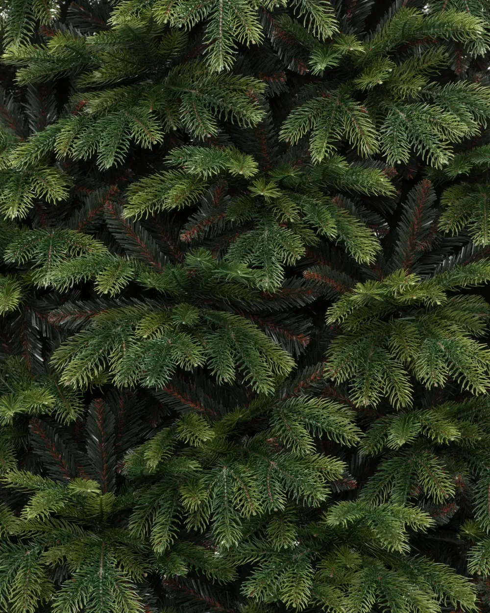 Елка с гирляндой «Богемская» (Литая+пвх) 3,65 м