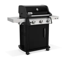 Газовый гриль Weber Spirit E-325 GBS, 4 горелки, чёрный