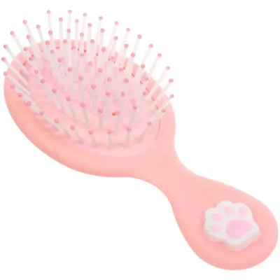 Расческа массажная детская «ЛАПОЧКА», цвет небесные облака, 14*6см (коробка PVS)