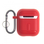 Чехол для AirPods, карбоновый, WIWU APC005, 012532 Красный