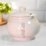 Сахарница 600мл с ложкой "Жизнь прекрасна" (00113355)