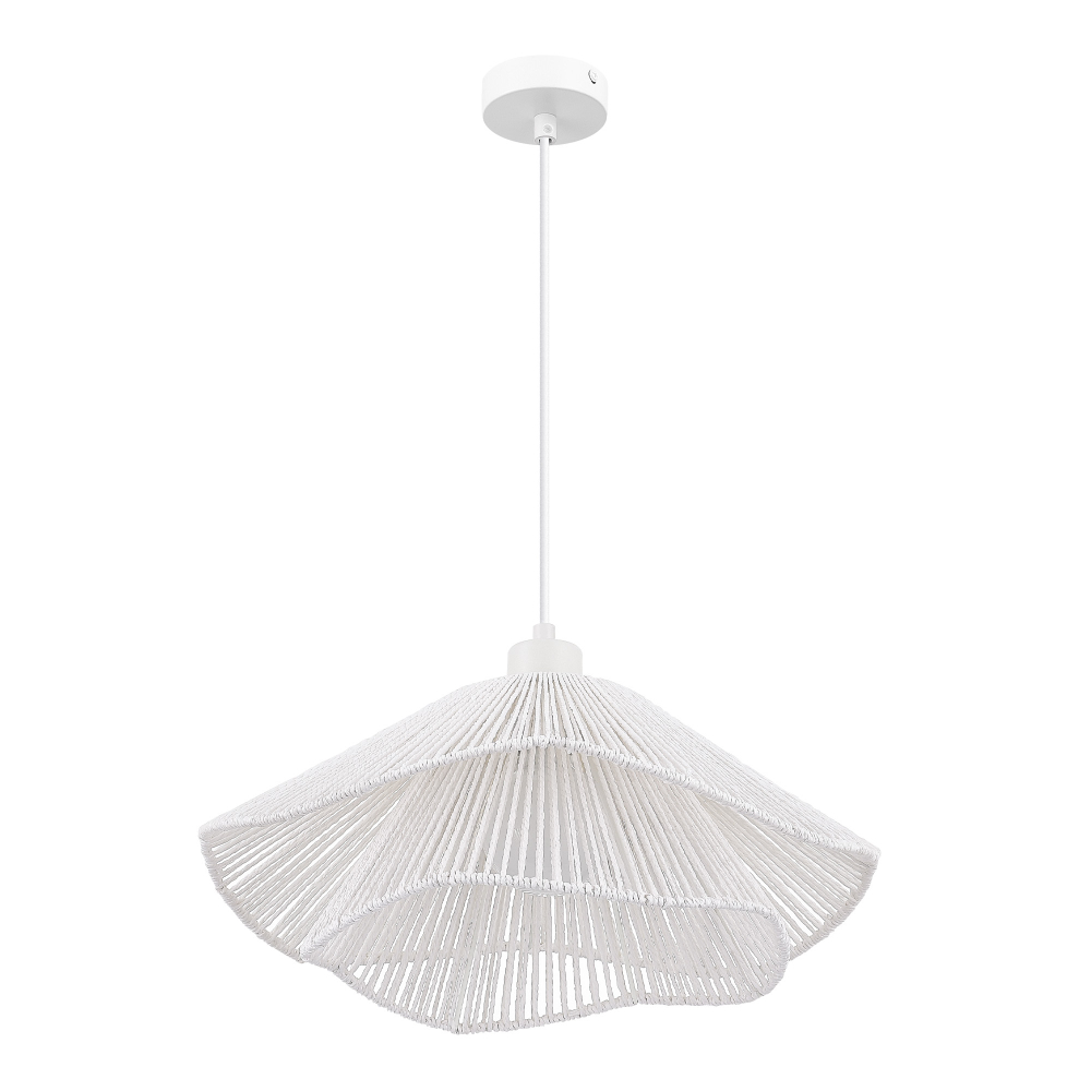 SLE6023-503-01 Светильник подвесной белый/белый E27 1*40W VERVE