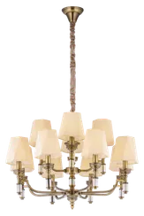 8679/8+4BR BRONZE (1) Люстра NW