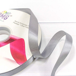Лента Атласная 1,5см х 110м Полиэстер класс А (Серый)