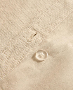 ZARA HOME ПОДОДЕЯЛЬНИК ИЗ РЕЛЬЕФНОЙ ТКАНИ, БЕЖЕВЫЙ