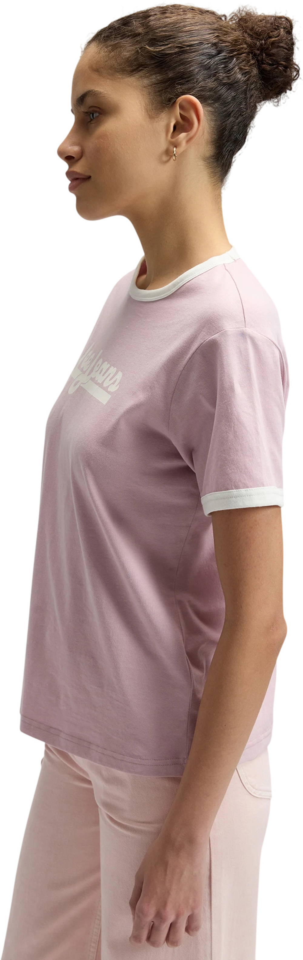 Футболка женская LEE RINGER TEE SOFT MAUVE