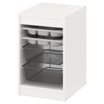 Стеллаж - IKEA TROFAST, 34х44х55 см, белый/серый, ТРУФАСТ ИКЕА