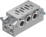 Коллекторная плита угловая Festo NAVW-1/4-1-ISO
