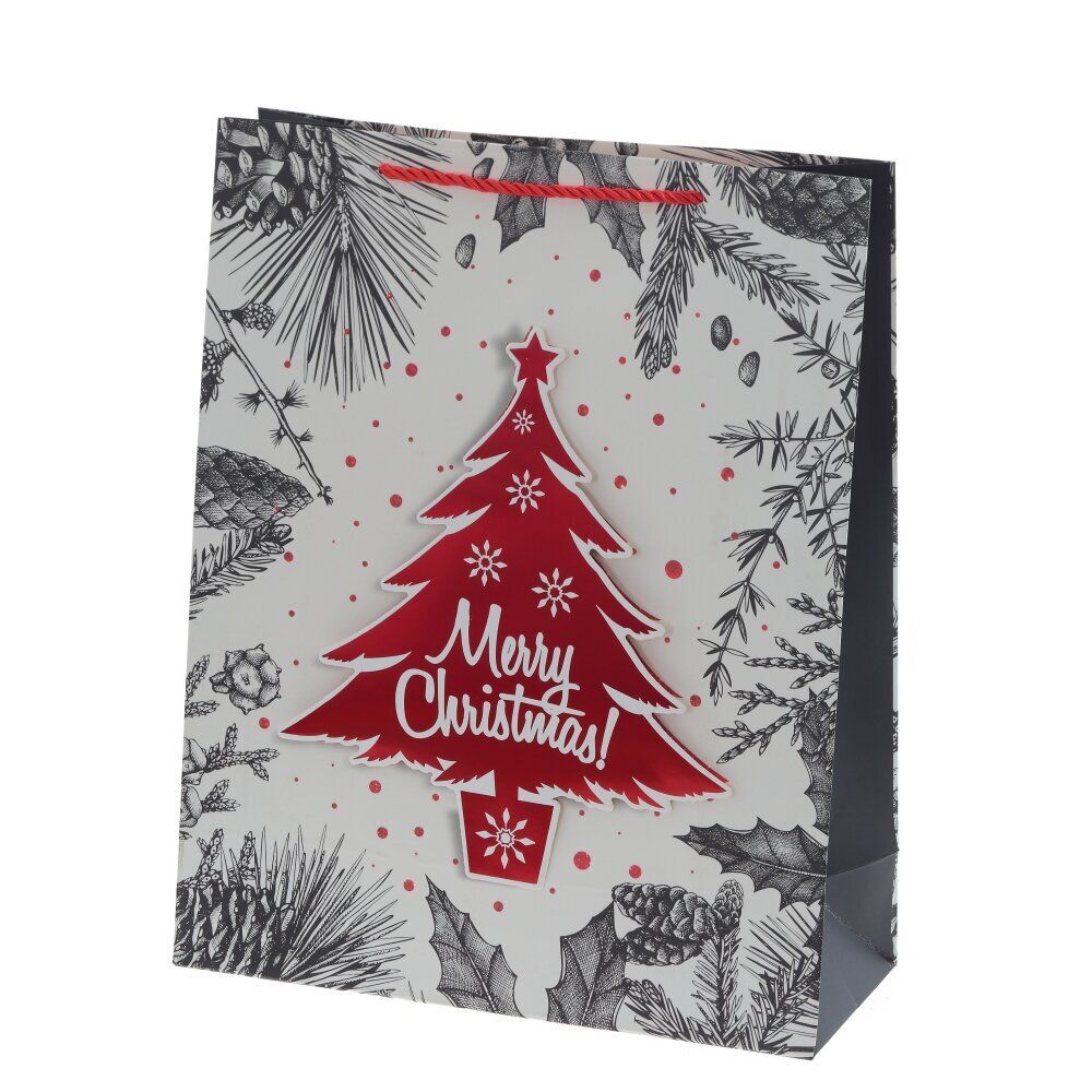 GAEM Пакет подарочный (бумага 210г/м2, блок микс 12шт), L31 W12 H40 см, 4в.