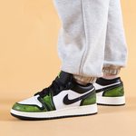 Jordan 1 Low Wear Away Electric Green GS