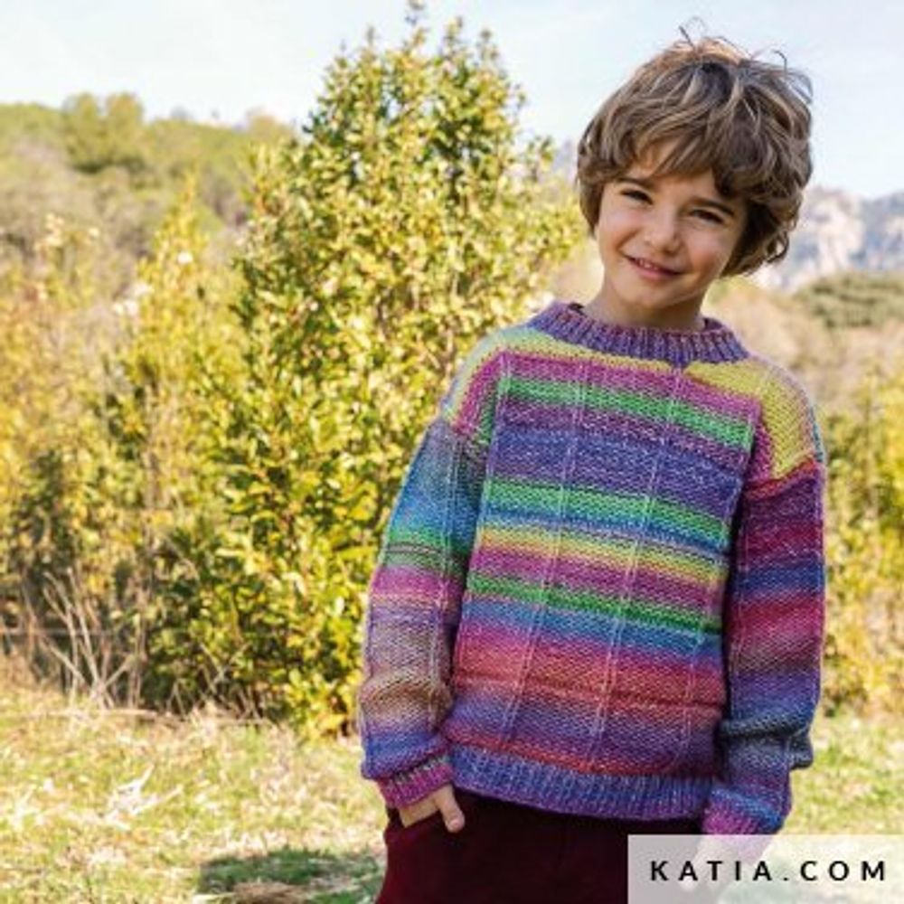 Пряжа для вязания Katia 53% шерсть 47% акрил