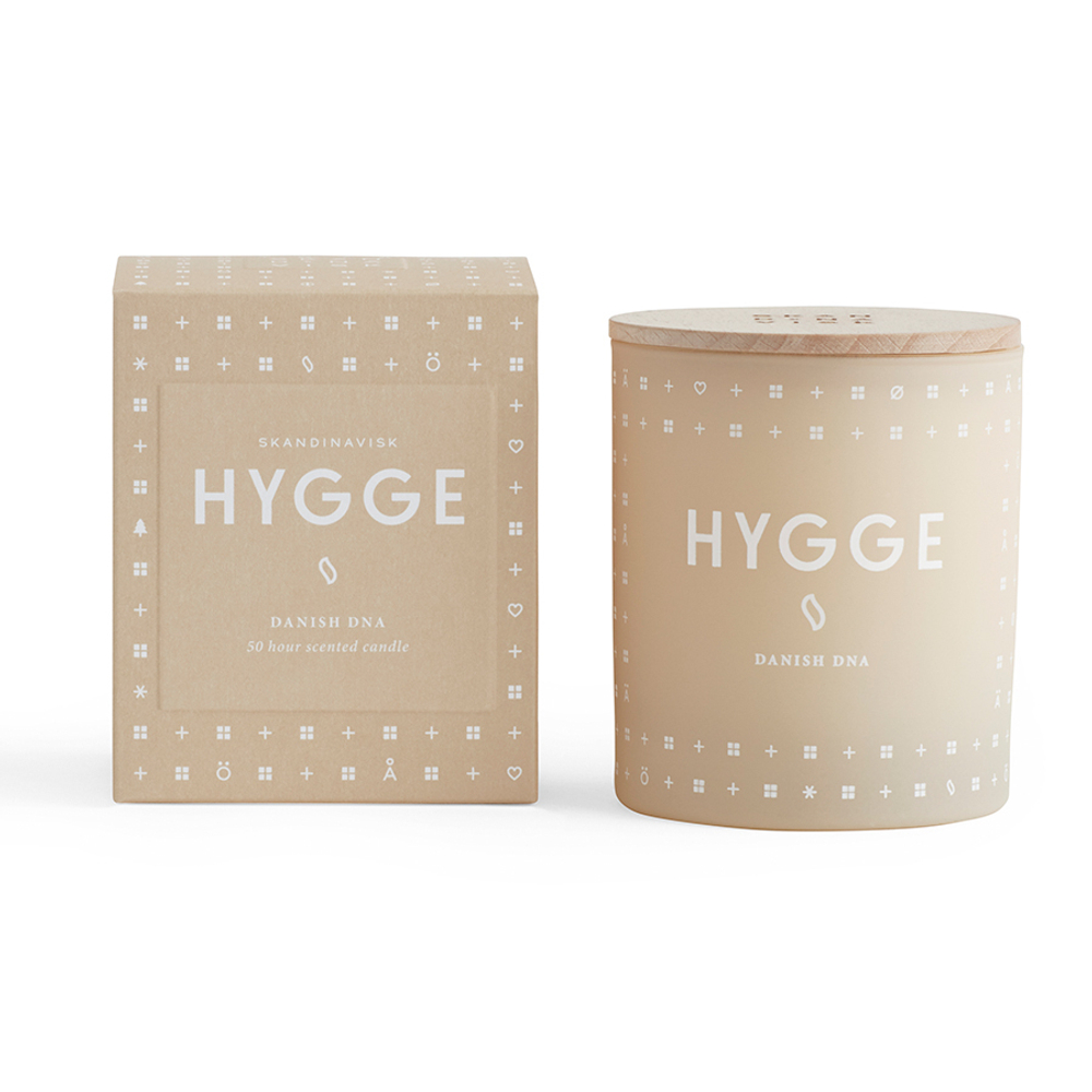 Свеча ароматическая hygge с крышкой, 190 г