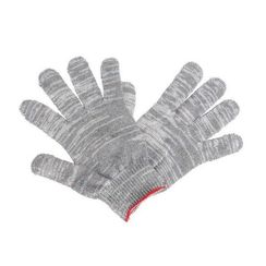 Перчатки хб, 10 класс  4-х нитка, цвет графит