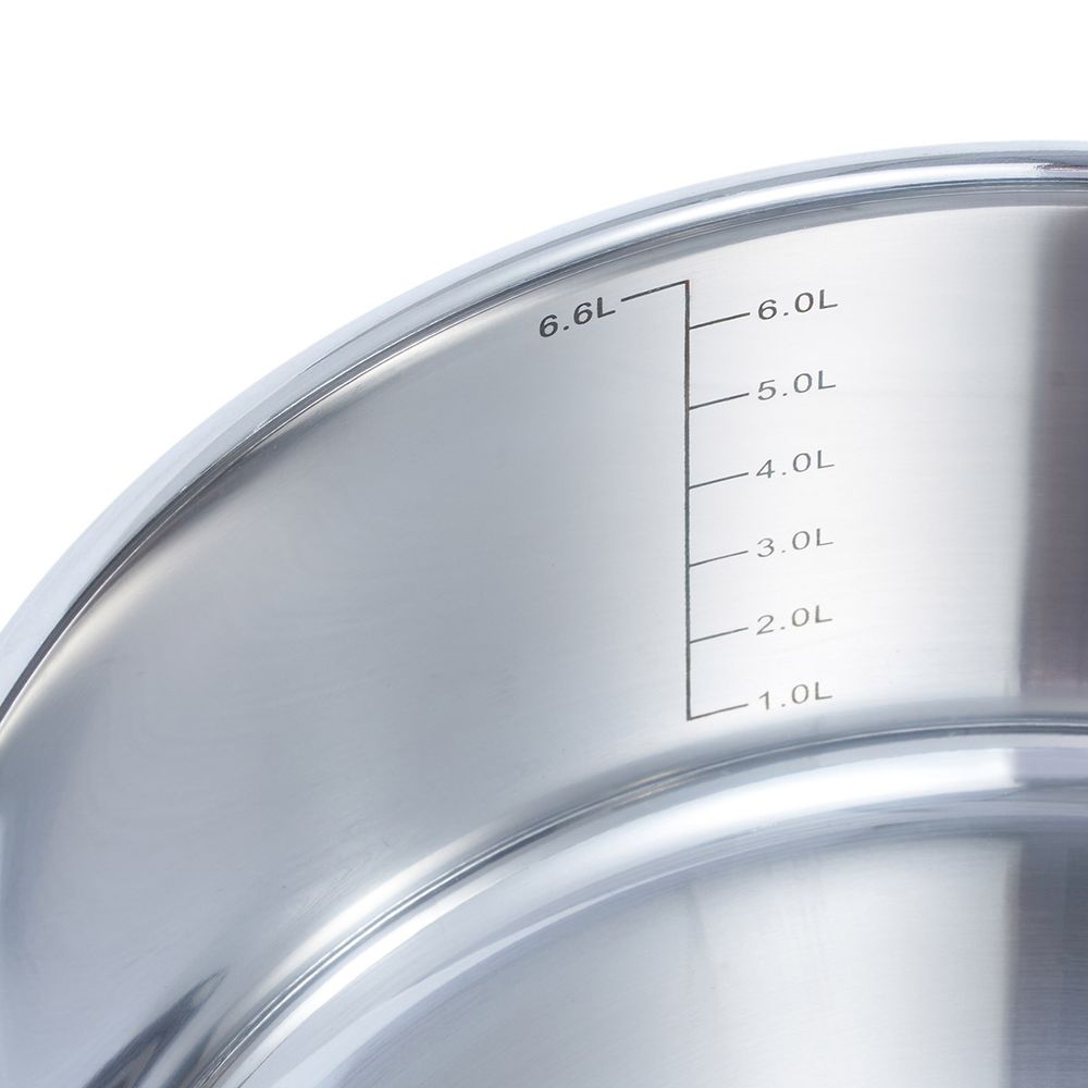 Кастрюля из нержавеющей стали Gipfel Signo 1295 28 см/6,6 л