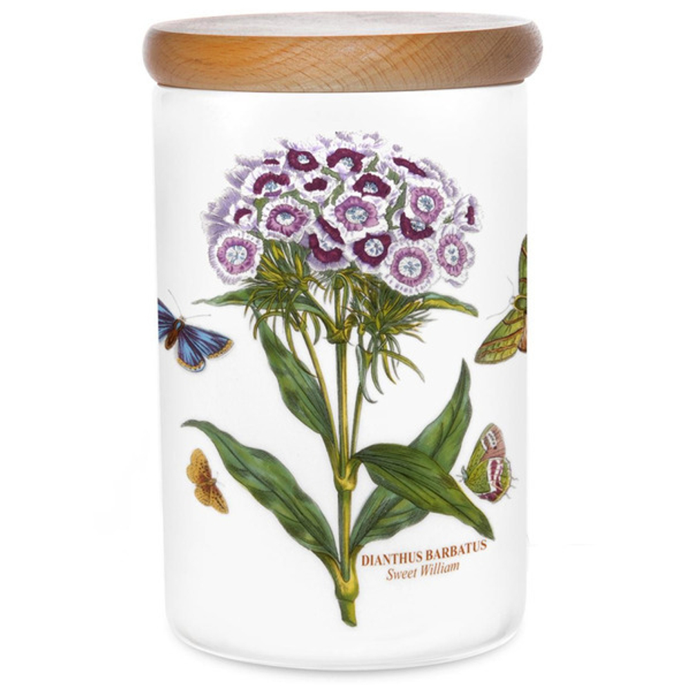 Банка для сыпучих продуктов 18см Portmeirion Ботанический сад Гвоздика