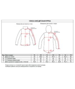 Куртка детская AIKE NORPPA красный