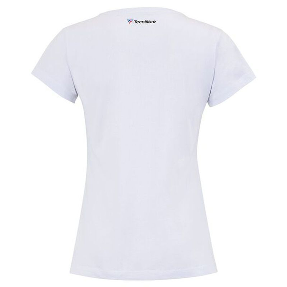 Женская теннисная футболка Tecnifibre Club Tee 22 - белый