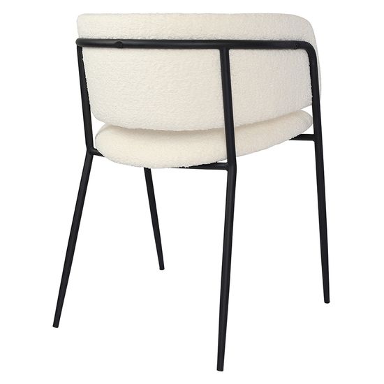 Стул helning, альпака, молочный